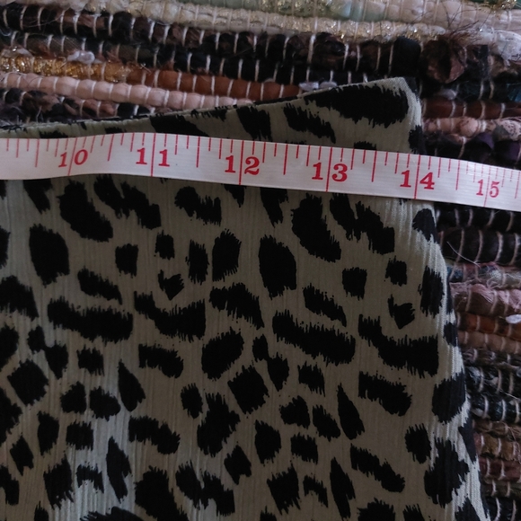 Nasty Gal Olive Green Animal Leopard Print Lightweight Flowy Trendy Mini Skirt - Picture 9 of 12